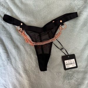 NWT Honey Birdette Miss K Thong Size M